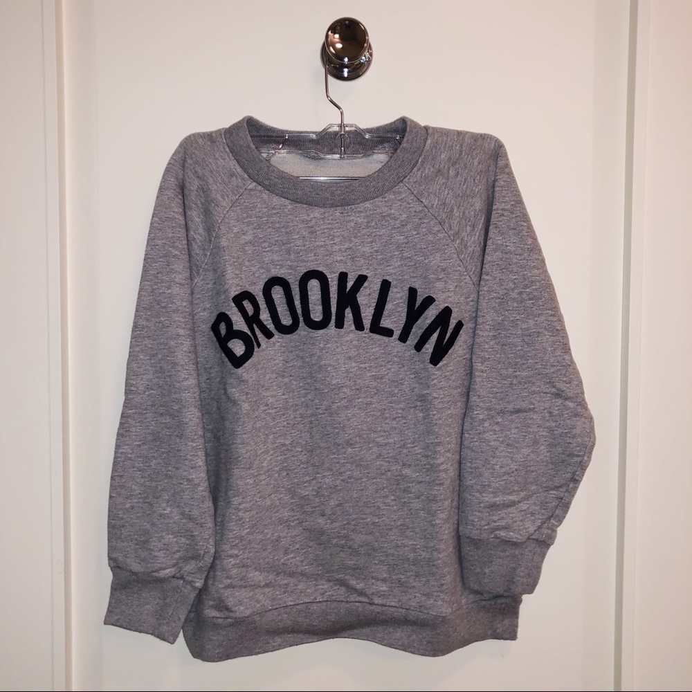 J. Crew “Brooklyn” crew neck sweatshirt